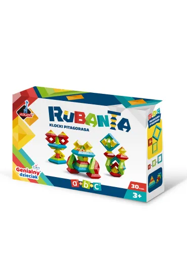 Klocki Pitagorasa 30 el. Rubanta