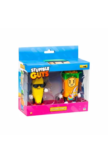 Stumble Guys Action Figure 2 pack Banana Guy Cerial Killer