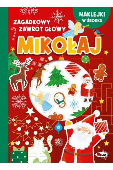 KSIAZECZKA EDUK BN A4 MIKOLAJ NAKLEJ AWM - Natalia Kawa�ko-Dzikowska