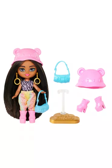 Barbie Extra Fly Mini Minis Lalka Safari HPT57 Mattel