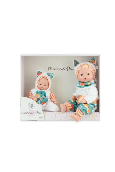 Lalki hiszpa�skie Little Family 40cm i 26cm Marina Pau