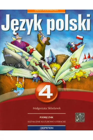 J�zyk polski 4 Podr�cznik Kszta�cenie kulturowo literackie - Ma�gorzata Sk�adanek