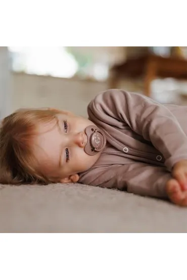 Babyono Smoczki anatomiczne silikonowe 18 m+ 2 szt.