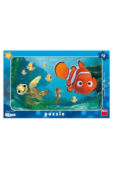 Puzzle ramkowe 15 el. Gdzie jest Nemo Dino Toys