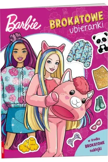 Barbie. Brokatowe ubieranki