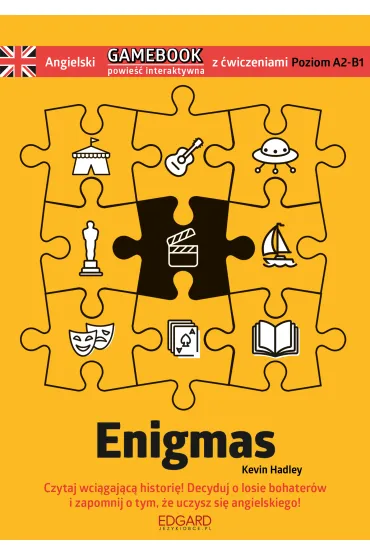 Angielski Gamebook z �wiczeniami Enigmas - Kevin Hadley