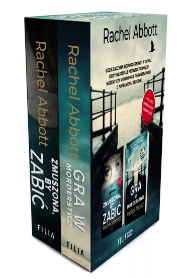 Pakiet: Zmuszona by zabi�, Gra w morderstwo - Rachel Abbott