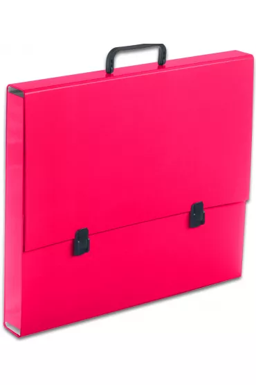 Penmate Teczka z r�czk� A3 w�ska r�owy 2 cm