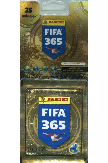 Panini FIFA 365 Naklejki blister 5 sztuk % BPZ *