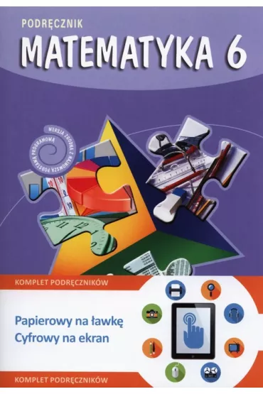 Matematyka z plusem 6. Podr�cznik. Szko�a podstawowa - Ma�gorzata Dobrowolska, Marta Jucewicz, Piotr Zarzycki