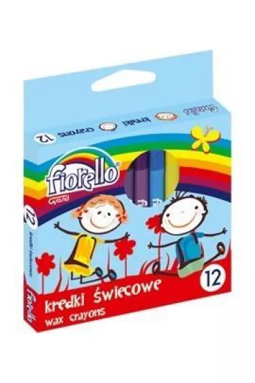 Fiorello Kredki �wiecowe 12 szt.