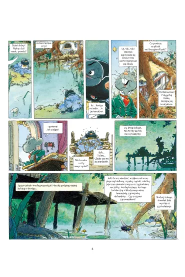 M�j pierwszy komiks 5+ W puszczy. O czym szumi� wierzby. Tom 1 - Michel Plessix