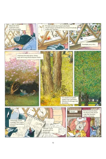 M�j pierwszy komiks 5+ W puszczy. O czym szumi� wierzby. Tom 1 - Michel Plessix