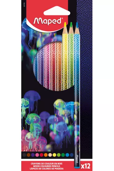 Maped Kredki Deepsea 12 szt.