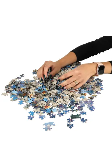 Puzzle 1000 el. Widok z lotu ptaka na Londyn Castorland