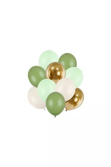 PartyDeco Zestaw balon�w lateksowych mix 10 szt.