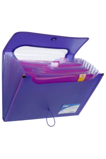 Strigo Teczka VFILE PP A4 z 12 przek�adkami fioletowa