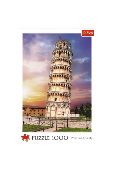 Puzzle 1000 el. Wie�a w Pizie Trefl