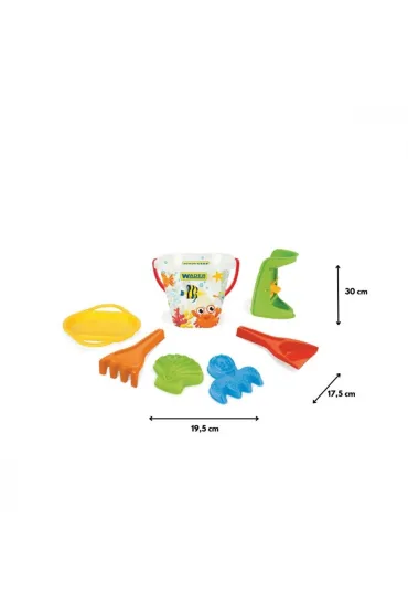 Komplet do piasku Akwarium 7 element�w Wader