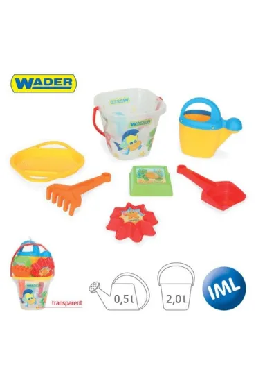 Komplet do piasku Akwarium 7 element�w Wader