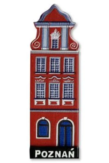 Magnes Pozna� czerwona kamienica - i love poland C