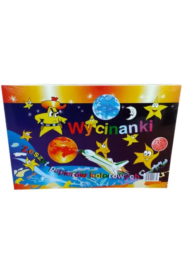 Zeszyt papier�w kolorowych A5