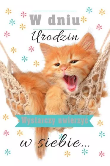 Trend Kartka okoliczno�ciowa Urodziny TS10