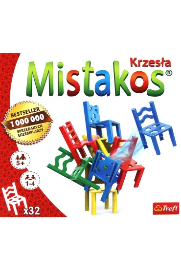 Mistakos. Krzes�a. Wersja 4-osobowa Trefl