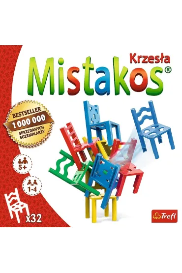 Mistakos. Krzes�a. Wersja 4-osobowa Trefl