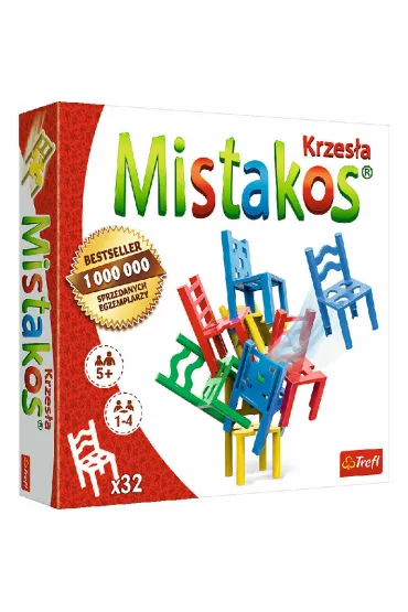Mistakos. Krzes�a. Wersja 4-osobowa Trefl