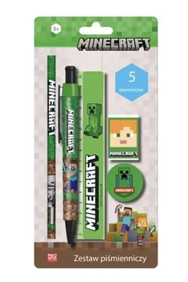 Zestaw przybor�w szkolnych Minecraft 5el ASTRA