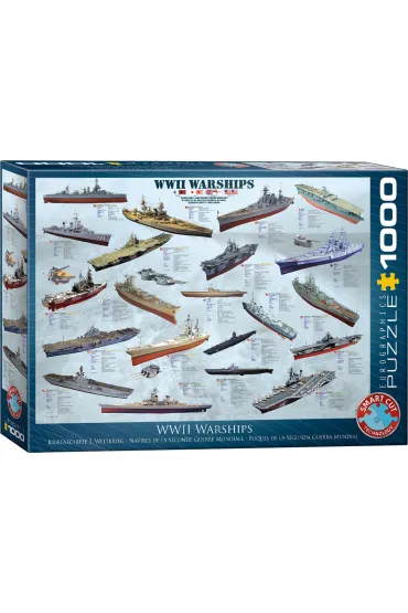 Puzzle 1000 el. Statki Eurographics