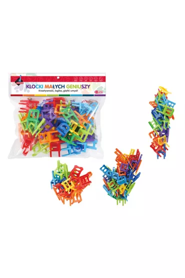 Klocki - puzzle krzese�ka Askato