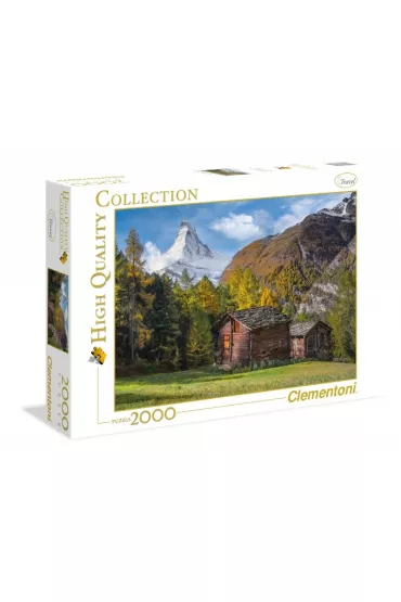 Puzzle 2000 el. High Quality Collection. Fascynacja Matterhorn Clementoni