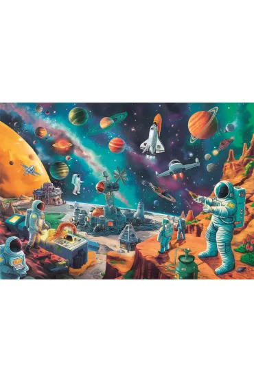 Puzzle 104 el. SuperColor. Cosmic Crew Clementoni