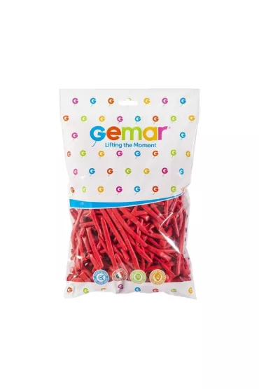 Godan Balony rurki w�oskie czerwone 5 cm 100 szt.
