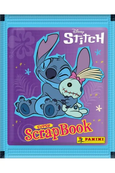 Panini Saszetka z naklejkami Stitch 36 szt.