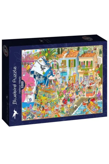 Puzzle 1000 el. Port pe�en niespodzianek Bluebird Puzzle