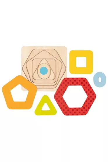 Uk�adanka warstwowa - Kszta�ty geometryczne II Goki