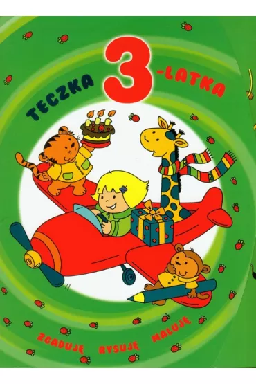 Teczka 3 - latka. Zgaduj�, rysuj�, maluj� - El�bieta Lekan 