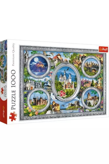 Puzzle 1000 el. Zamki �wiata Trefl