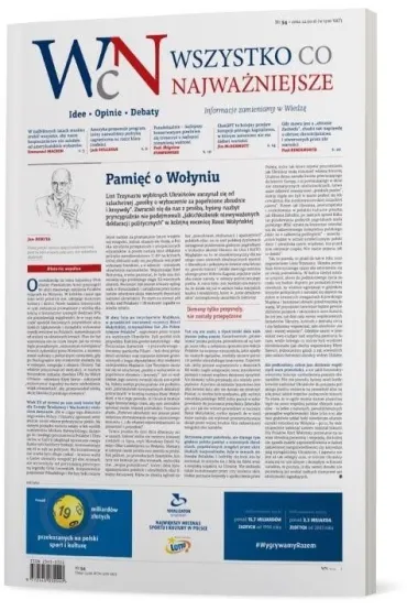 Wszystko, co Najwa�niejsze nr 54 - Red Micha�  Kleiber