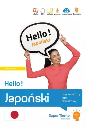 Hello! Japo�ski. B�yskawiczny kurs obrazkowy (poziom A1) - Natalia Wajda