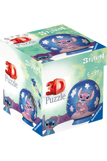 Puzzle Kula 54 el. 3D Stitch 2 Ravensburger