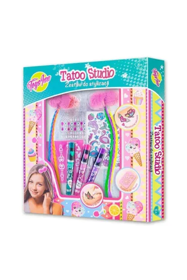 Tatoo Studio - zestaw do stylizacji z warkoczykami Stnux