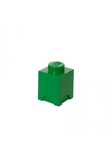 Pojemnik klocek LEGO Brick 1 Zielony