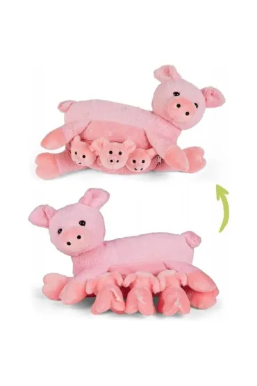 Mama �winka z 3 m�odymi �winkami Mamanimals