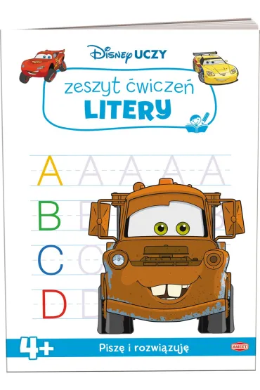 Disney uczy. Auta. Litery