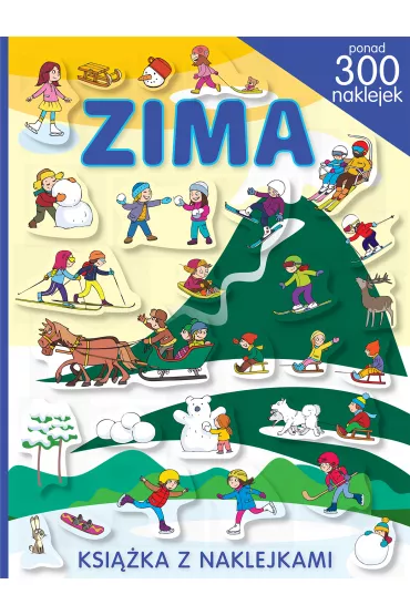 Zima. Ponad 300 naklejek