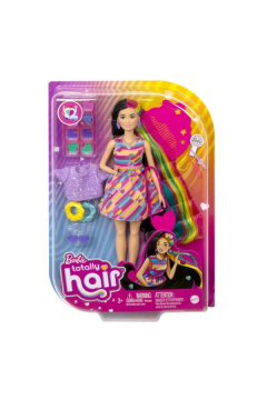 Barbie Lalka Totally Hair Serca Mattel